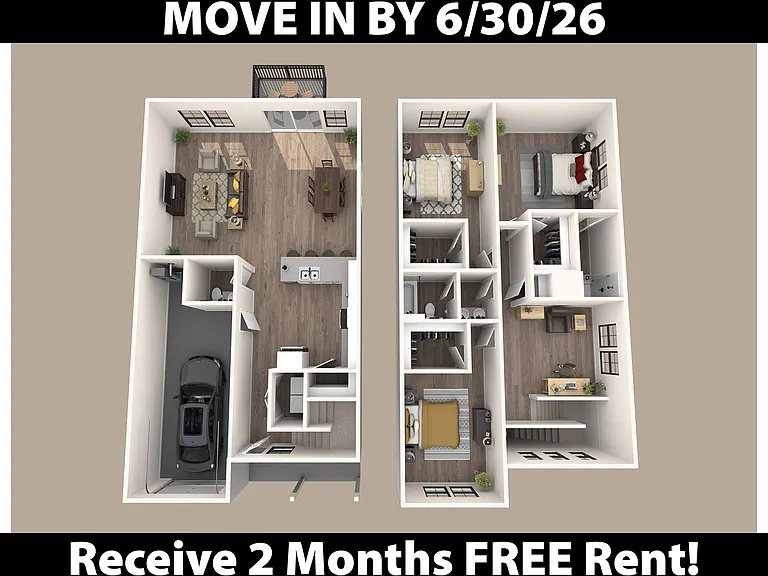 Steele Landing Townhome Rentals — Photo 15