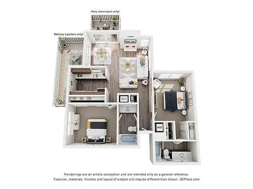 Floor plan Residence 1 Luxury