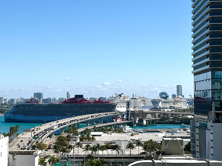 View from the balcony