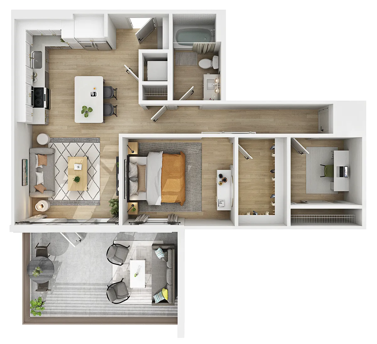 Floor plan A6