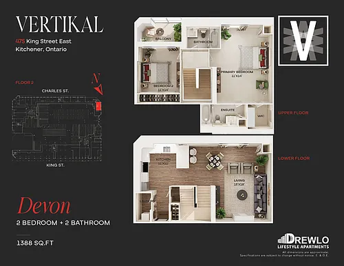 Floor plan Devon