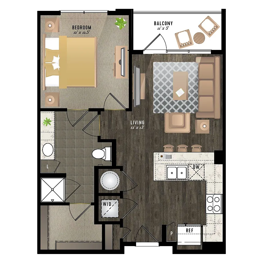 Floor plan A1