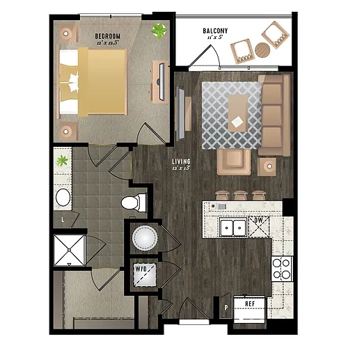 Floor plan A1