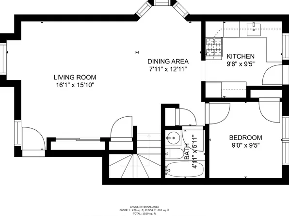 1A Terrace St #1, Roxbury Crossing, MA 02120