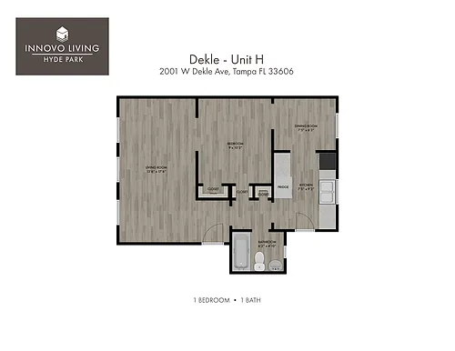 Floor plan Dekle K