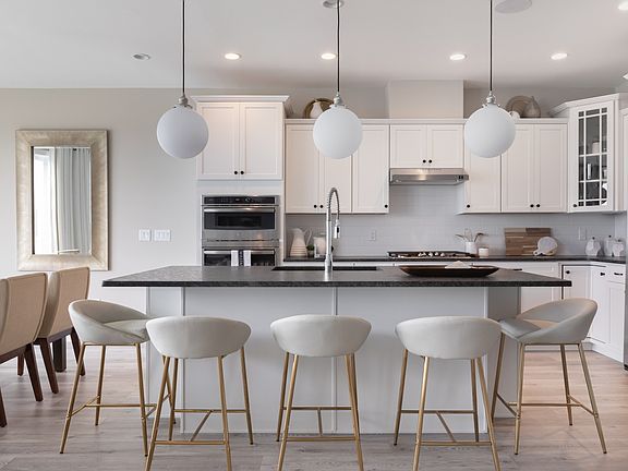 Striking kitchen with island