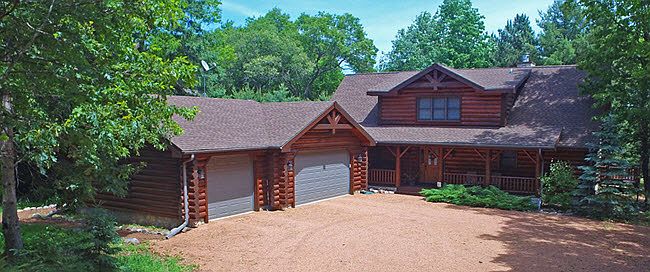 3 car attached garage