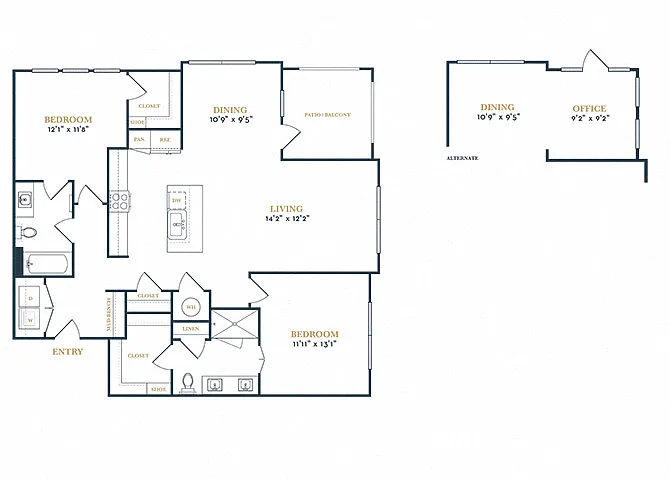 Floor plan B2