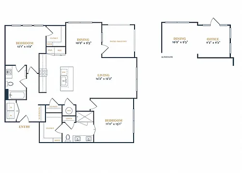 Floor plan B2