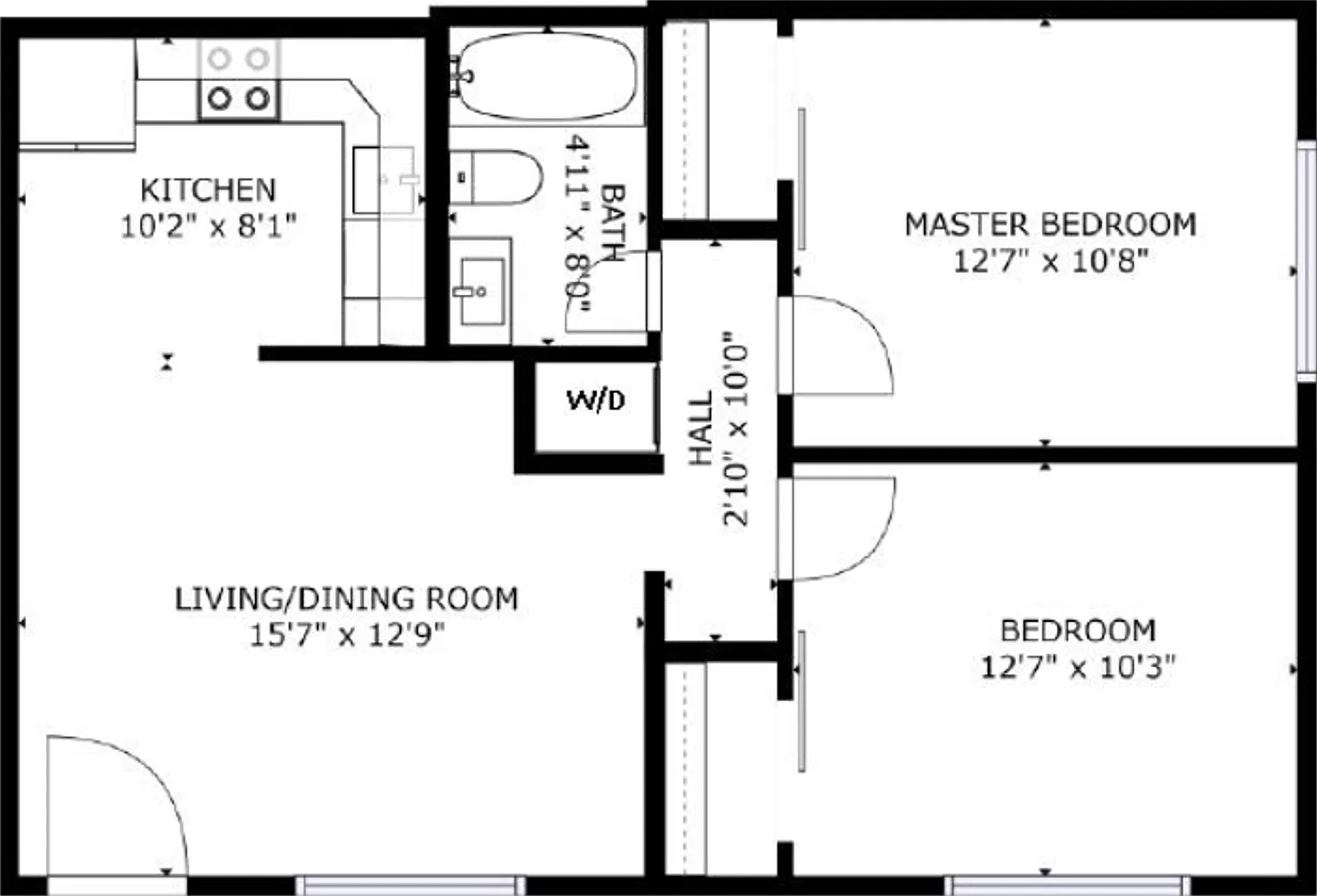 Old Town Scottsdale 2BR Apartment with Washer/Dryer, Pool & Spa First Month FREE! — Photo 3