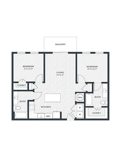 Floor plan B1.C