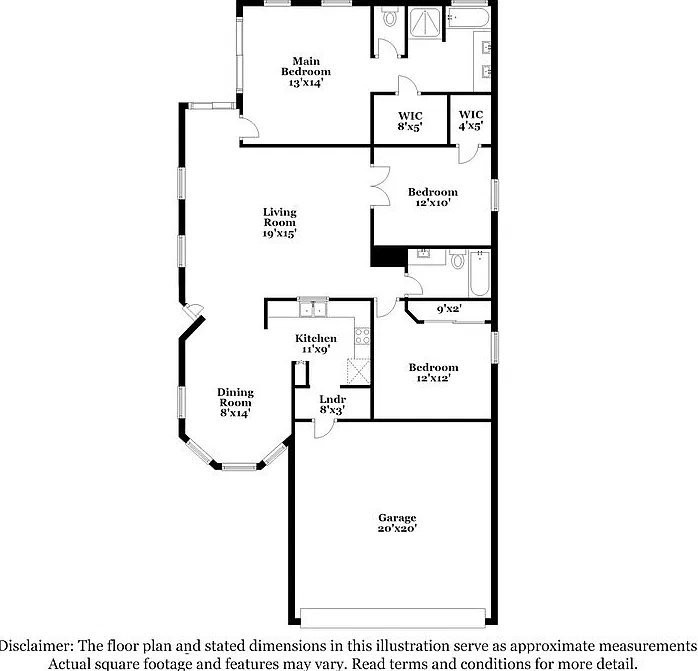 3 bed, 2.0 bath, 1338 sqft, $2,005 — Photo 2