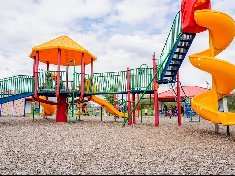 Children's playground within walking distance