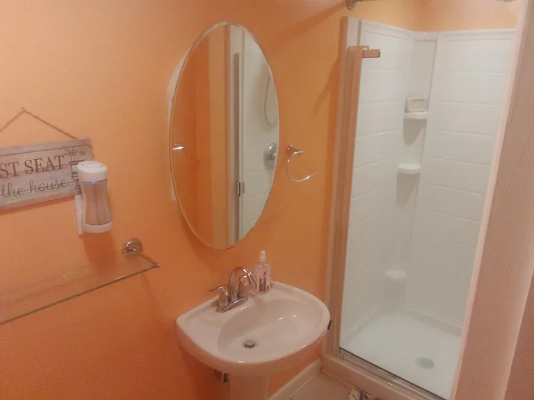Lower floor bathroom