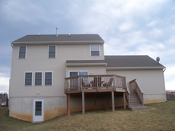 Rear View (new wood deck)