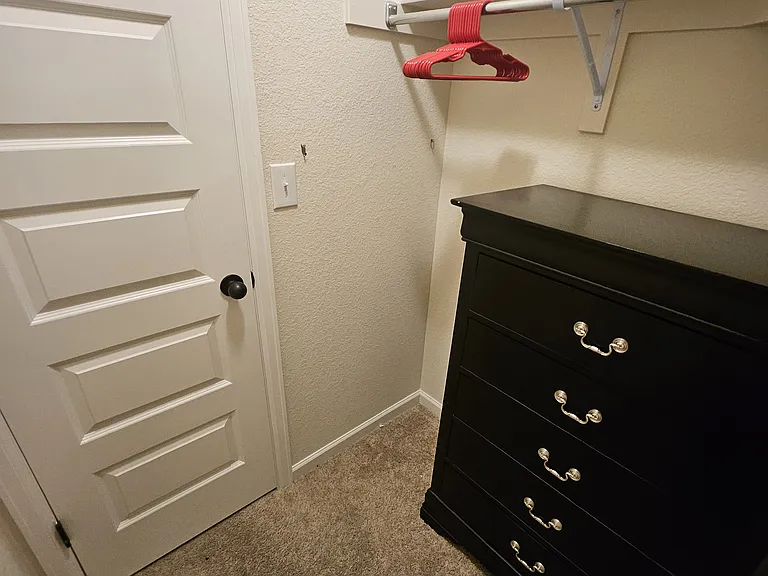 Third bedroom closet.