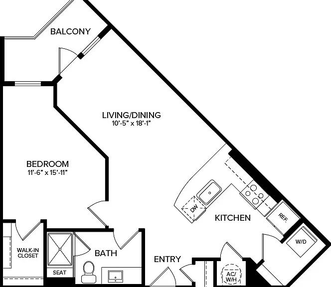 1 Bedroom A4 1 Bedroom A4