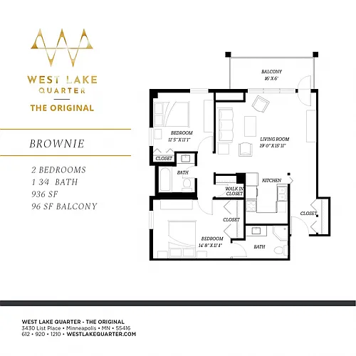 Floor plan Brownie