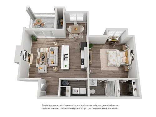 Floor plan The Austin