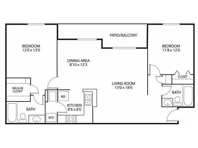 Floor plan Ridge