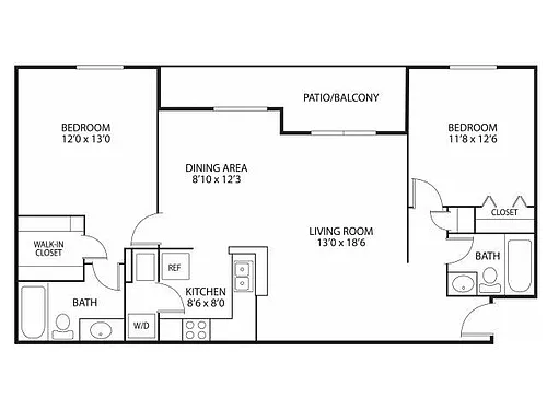 Floor plan Ridge