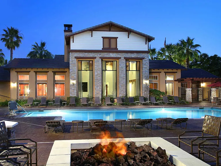 Swimming Pool and Fire Pit