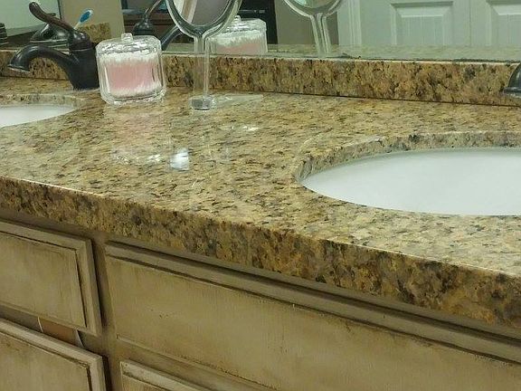 Master bath with two sinks