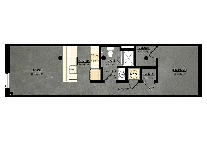 Floor plan THE BREWERY A6
