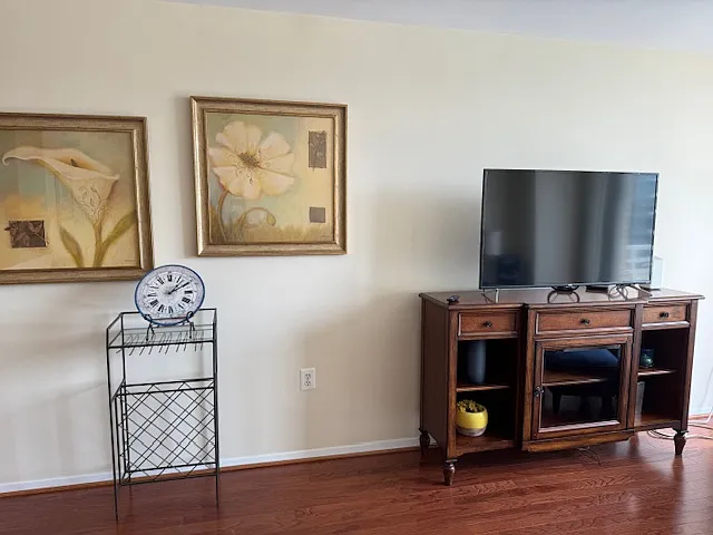 Fully-furnished with large screen TV. 
 All utilities and hi-speed internet included.