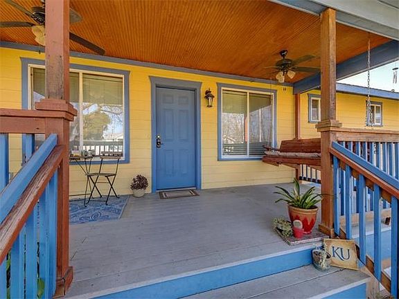 Enjoy a cold beverage on your over-sized shaded porch.