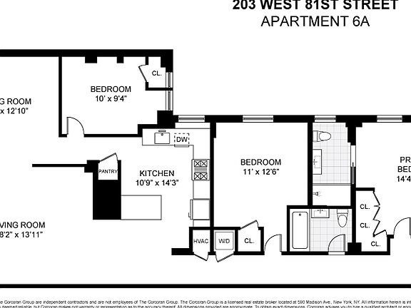 2nd image of 203 W 81st St APT 6A
