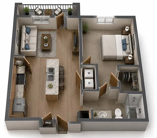 Floor plan A1S