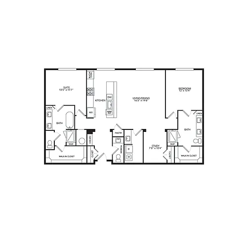 Floor plan PH1