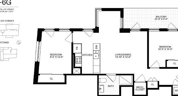 2nd image of 50 N 1st St APT 3G