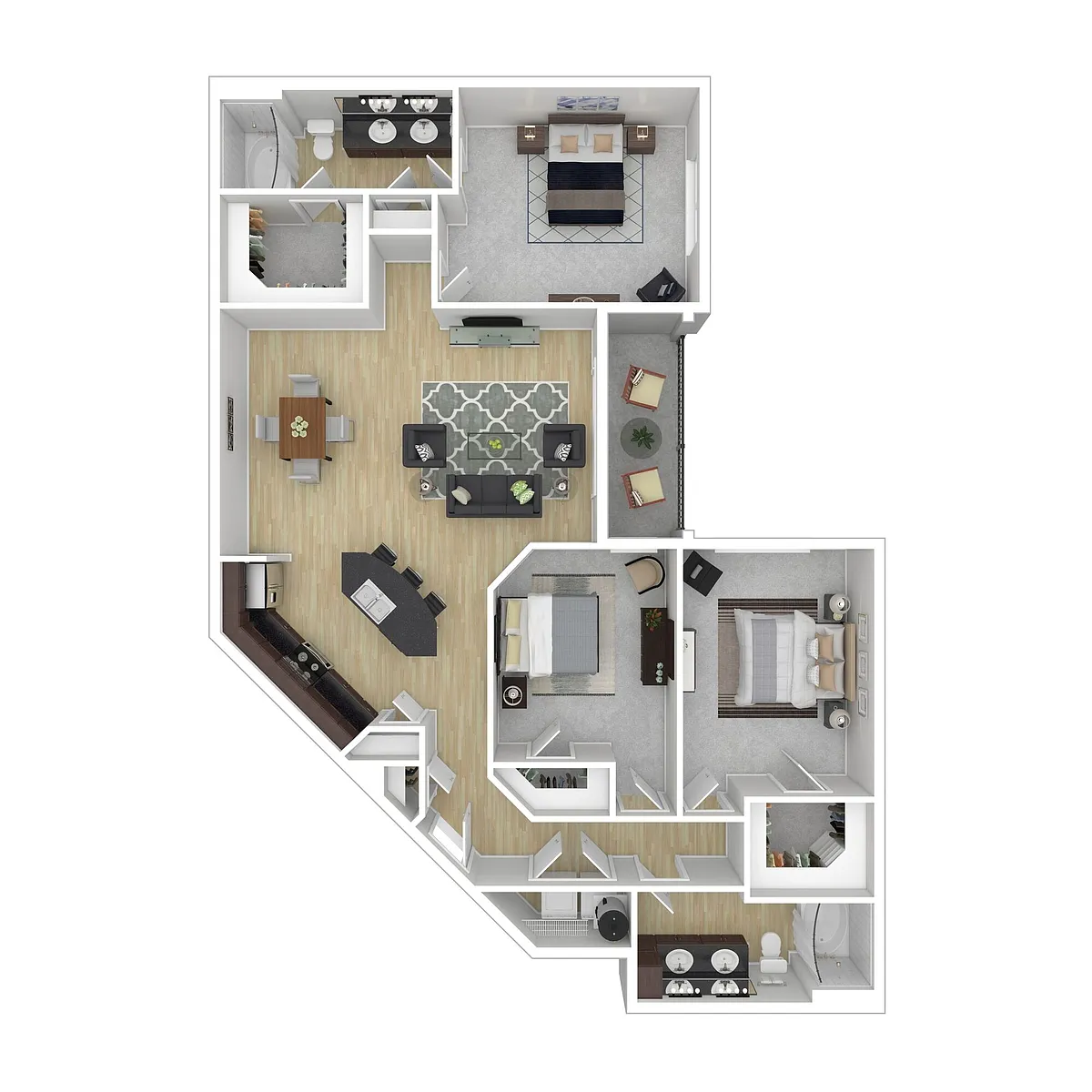Floor plan C1