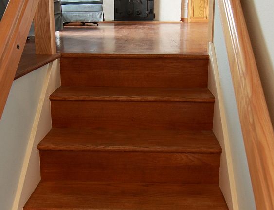 Stair Entry to Living Room