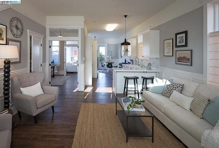 Open floor plan lower level 