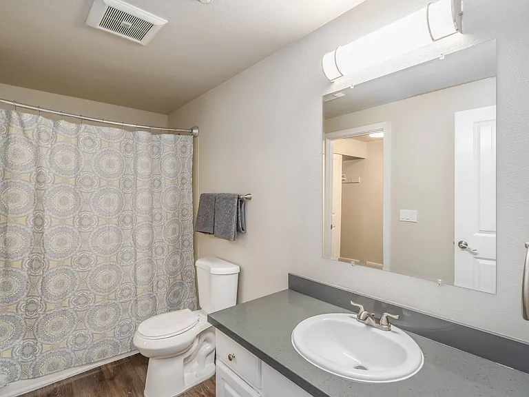 2 Bed 1 Bath - Bathroom