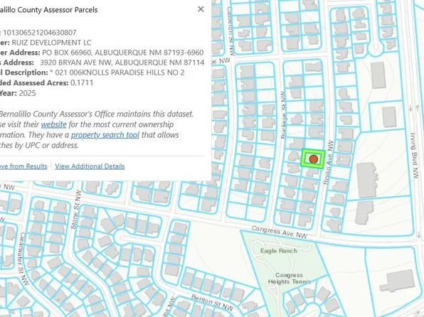 3920 Bryan Ave NW, Albuquerque, NM 87114