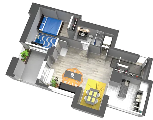 Floor plan 2001