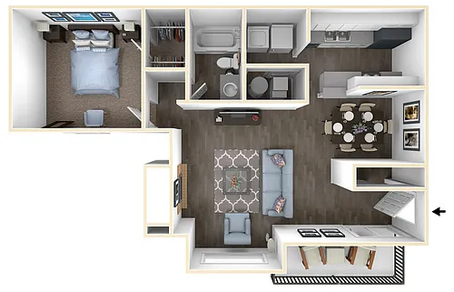 Floor plan The Juliet