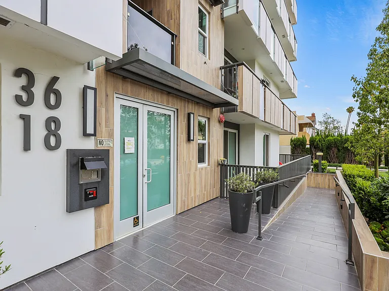 Front Entrance and Call Box