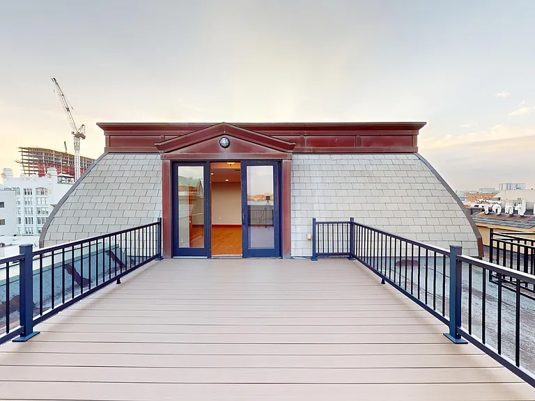 deck view of apartment