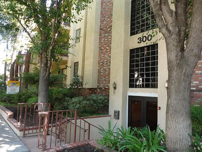 Gated Entry, Front Exterior of Building