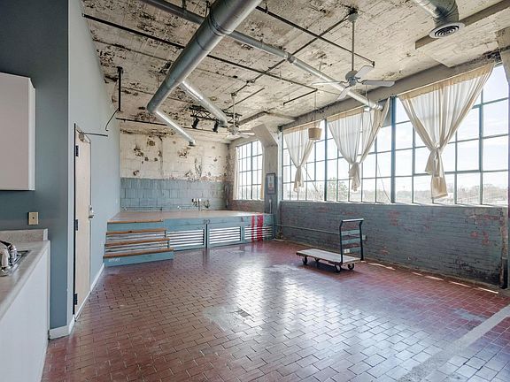 Main front room, storage underneath deck