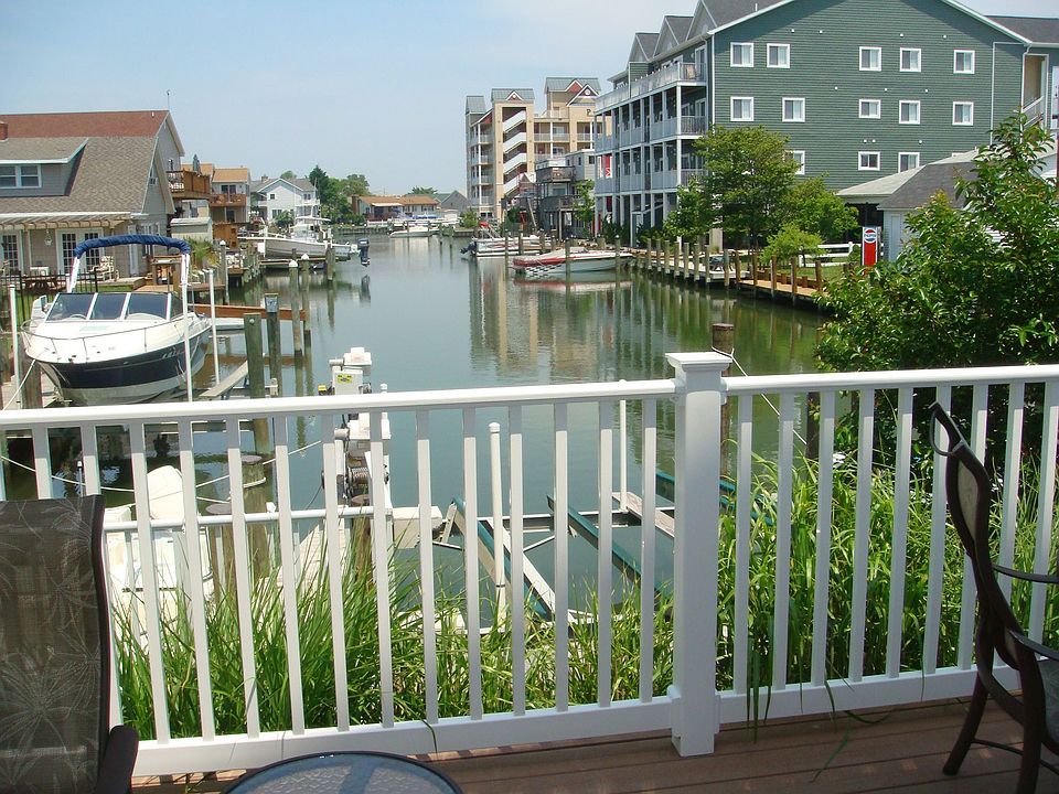 View of canal from balcony