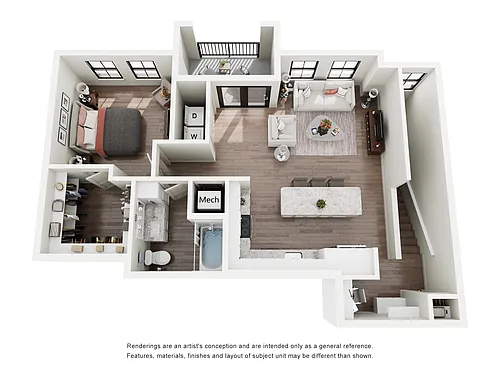 Floor plan A2B