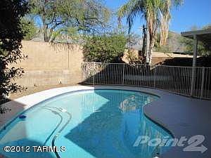 Fenced pool