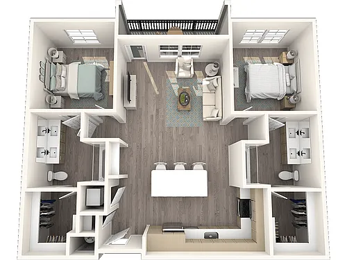 Floor plan Crystal