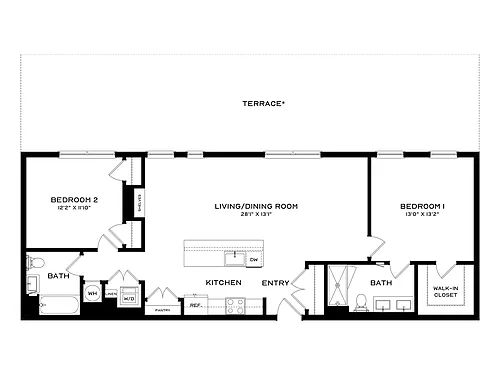 Floor plan B16